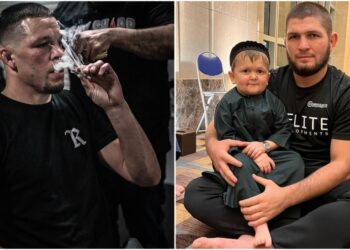 Nate Diaz Khabib Nurmagomedov
