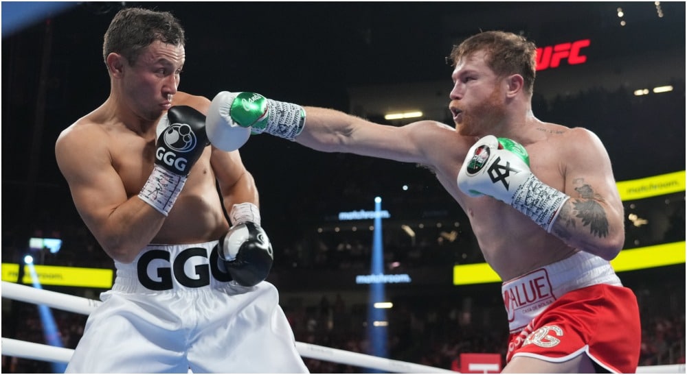Canelo Alvarez vs. Gennadiy Golovkin boxning (© Joe Camporeale-USA TODAY Sports)