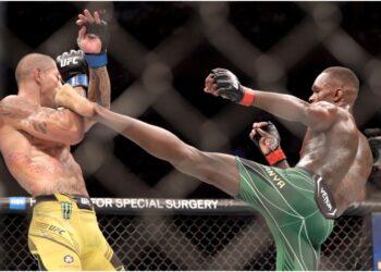 Israel Adesanya och Alex Pereira