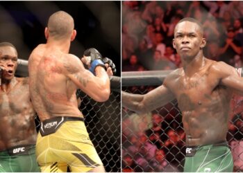 Israel Adesanya och Alex Pereira