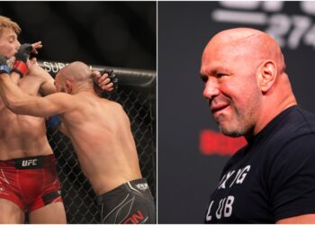 Jared Gordon & Paddy Pimblett & Dana White