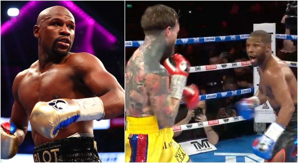Floyd Mayweather boxing boxning Aaron Chalmers