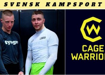 Alexander Lööf Tobias Harila Cage Warriors MMAnytt