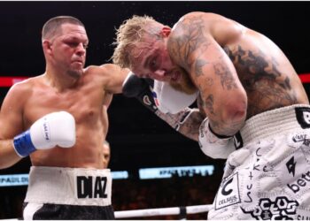 Jake Paul Nate Diaz MMAnytt (© Kevin Jairaj-USA TODAY Sports) (1)