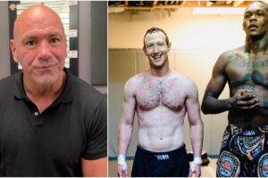 UFC Dana White Israel Adesanya Mark Zuckerberg Elon Musk