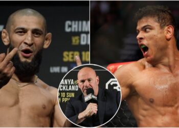 Dana White Khamzat Chimaev Paulo Costa UFC MMA MMAnytt