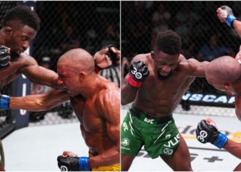 Edson Barboza MMA UFC Vegas 81 Sodiq Yusuff