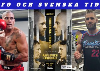 UFC 295 matchkort och svenska tider