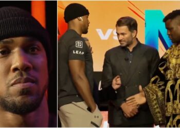 Anthony Joshua Francis Ngannou Boxing