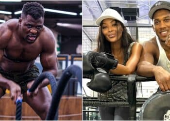 Francis Ngannou Anthony Joshua