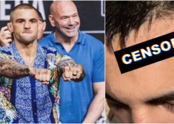 Dustin Poirier UFC 299 Benoit Saint Denis
