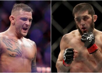 Islam Makhachev Dustin Poirier UFC 302