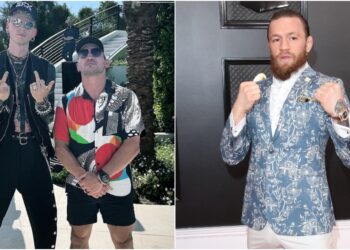 MMA News - Michael-Chandler-Machine-Gun-Kelly-McGregor
