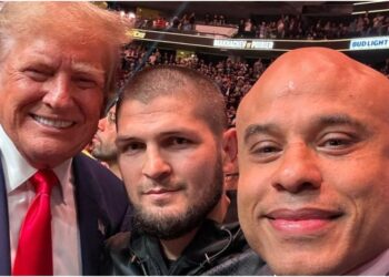MMA News - Ali-Abdelaziz-Khabib-Nurmagomedov-Donald-Trump
