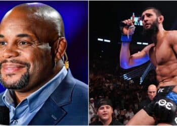 Daniel Cormier and Khamzat Chimaev