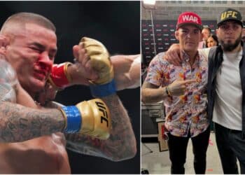 UFC 302 Dustin Poirier Islam Makhachev (1)