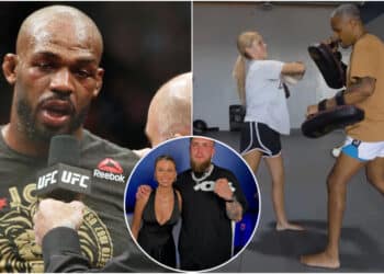 Hailey Welch, Jon Jones, Jake Paul