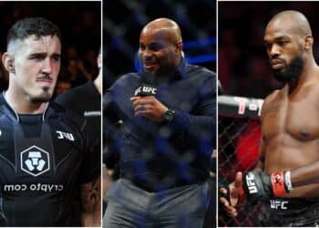 Daniel Cormier, Jon Jones och Tom Aspinall