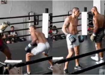 VIDEO: Alex Pereira sparrar med tungviktsboxaren inför UFC 307 – MMAnytt – 1000x547