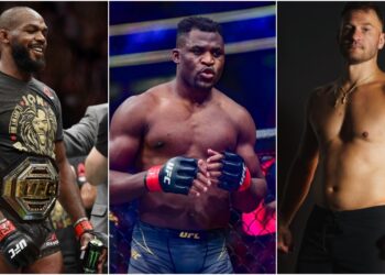 MMA News - Francis-Ngannou-forutspar-Jon-Jones-vs-Stipe-Miocic-MMAnytt-1000x547-1