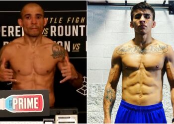 Mario Bautista infor matchen mot Jose Aldo - MManytt - 1000x547