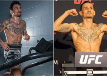 MMA News - Max-Holloway-talar-om-viktnedgangen-infor-UFC-308-MMAnytt-1000x547-1