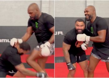 VIDEO_ Jon Jones tranar med olympiska ma?staren - MMAnytt - 1000x547