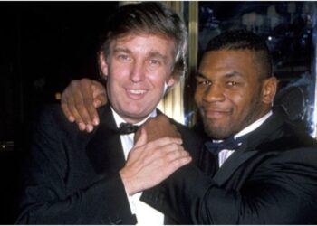 MMA News - Donald-Trump-hyllar-Mike-Tyson-infor-matchen-mot-Jake-Paul