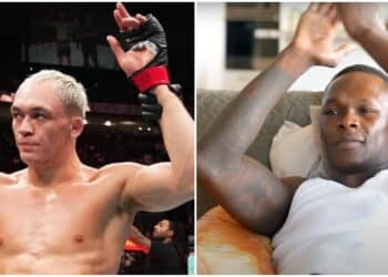 Israel Adesanya applåderar lagkamraten efter debuten: "Bra jobbat"