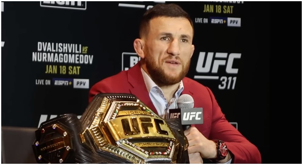 Merab Dvalishvili om Nurmagomedov: "TAGIT EN GENVÄG"