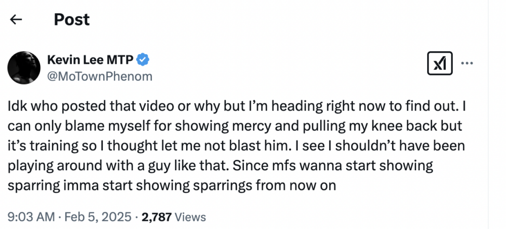 Kevin lee twitter