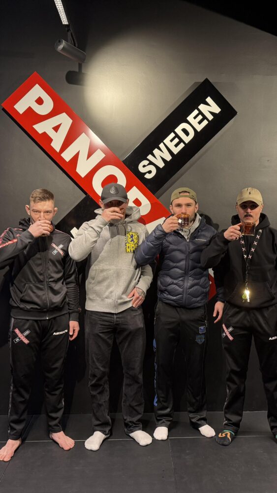Martin Corney, Martin Karlsson, Gabriel Lengyel och Kevin Mickelsson