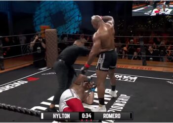 Dirty Boxing 1: Yoel Romero knockar Hylton med 34 sekunder kvar