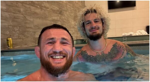 Dvalishvili delade en bild på honom och O'Malley tidigare i mars