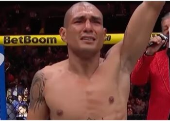 Edgar Chairez känslosam efter segern på UFC Mexico