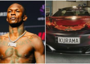 Israel Adesanya pimpar sin McLaren - SE VIDEON