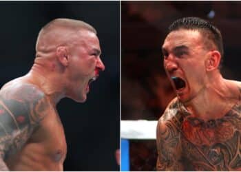 Max Holloway och Dustin Poirier