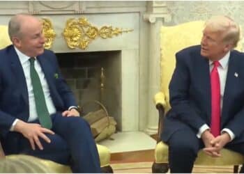 Trump hyllar McGregor under möte med Irlands premiärminister