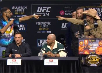 Diego Lopes och Yair Rodriguez i het ordväxling inför UFC 314