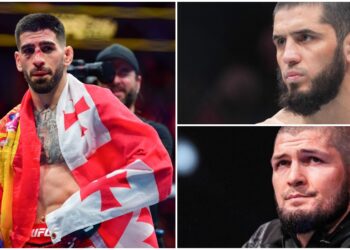 Topuria slar tillbaka mot Khabib Vet att jag ar den som tar baltet fran Islam