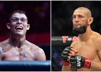 VIDEO Chimaev dominerar Borralho potentiell titelfight pa UFC 317