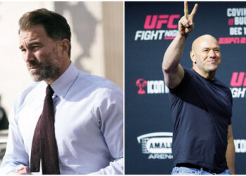 Eddie Hearn SÅGAR UFC: "Boxning kontrollerar narrativet"