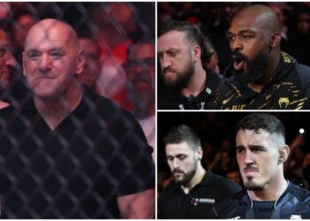 Jon Jones vs Aspinall pa gang Dana White svarar pa kritiken