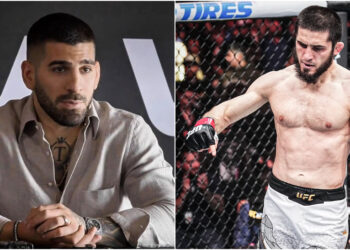 Ilia Topuria och Islam Makhachev