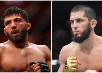 Tsarukyan vinner grapplingmatch vill ha Makhachev harnast