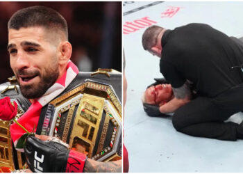 Ilia Topuria är NY lättviktsmästare i UFC - SÄNKER OLIVEIRA!