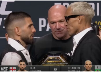 UFC 317 är snart här - Se Topuria och Oliveiras face off nu!