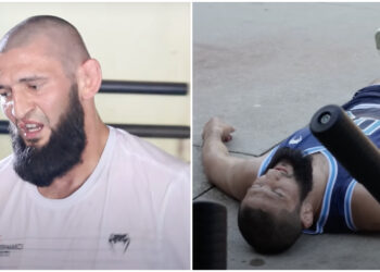 Khamzat Chimaev i STENHÅRD TRÄNING - Se videorna nu