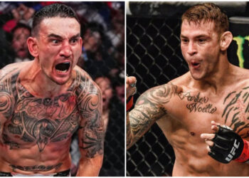 Max Holloway och Dustin Poirier
