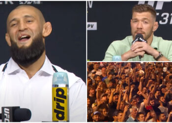 Inför UFC 319 - HÖGLJUTT stöd för Chimaev på presskonferensen